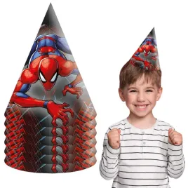 czapeczki-papierowe-spiderman-procos-6-szt