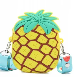 silikonowa-torebka-dla-dzieci-portmonetka-z-paskiem-ananas-wodoodporna