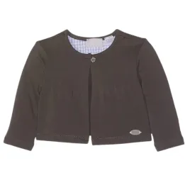 bolerko-dziewczece-chicco-sweterek-szary-bawelniany