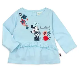 koszulka-dziewczeca-disney-minnie-mouse-bawelniana-niebieska