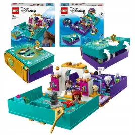 lego-disney-43213-historyjki-malej-syrenki-ksiega-arielka