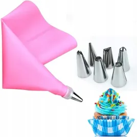 rekaw-cukierniczy-do-dekoracji-ciast-i-tortow-diy-zestaw-kolor-rozowy