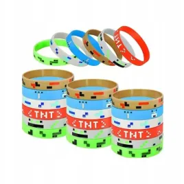 bransoletka-gamingowa-minecraft-silikonowa