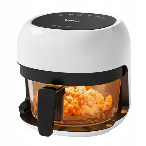 Frytkownica beztłuszczowa Air Fryer Sponge 4L - Szklana Misa