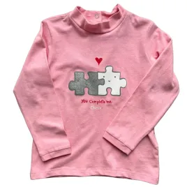 koszulka-dziewczeca-chicco-bawelniana-rozowa-z-polgolfem