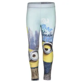 legginsy-dziewczece-minionki-niebieskie-elastyczne