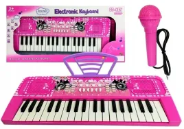keyboard-dzieciecy-z-mikrofonem-rozowy