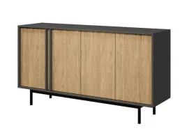 komoda-alsy-6-szerokosc-163-cm-antracyt-dab-olejowany-czterodrzwiowa-nowo