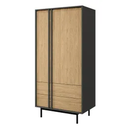 szafa-alsy-1-szerokosc-93-cm-antracyt-dab-olejowany-dwudrzwiowa-2-szuflad