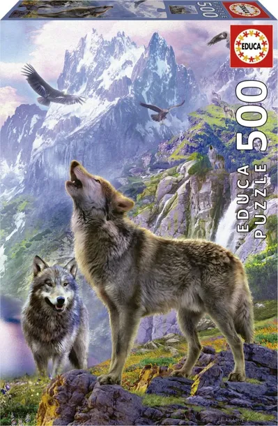 puzzle-500-wilki-w-gorach-kolekcja-educa-500