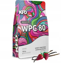 kfd-regular-wpc-80-bialko-100percent-wanilia-truskawka-750g