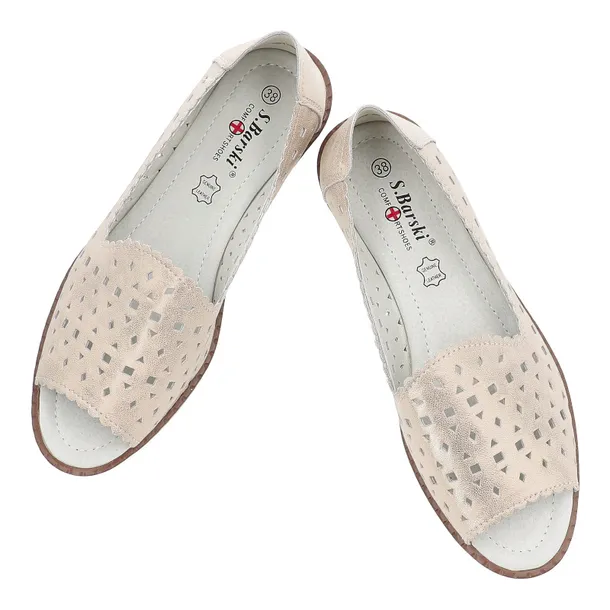 baleriny-s-barski-lr51-922-beige-zapiecie-wsuwane