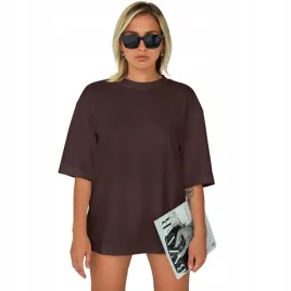 koszulka-damska-t-shirt-oversize-bawelna-luzna-krotka-sukienka-mini-xl