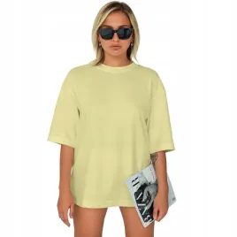 koszulka-damska-t-shirt-oversize-bawelna-luzna-krotka-sukienka-mini-l