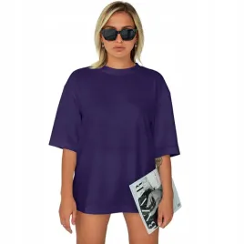 koszulka-damska-t-shirt-oversize-bawelna-luzna-krotka-sukienka-mini-m