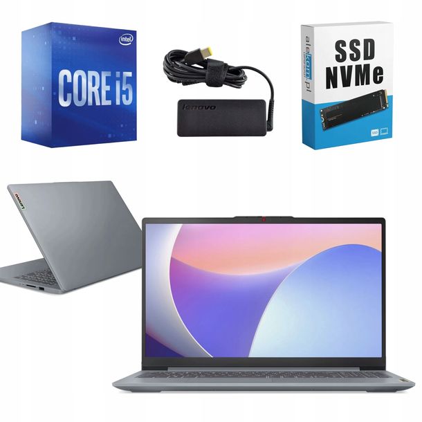 LAPTOP Lenovo IdeaPad Slim 3 i5-12450H 8GB 512GB SSD Win11