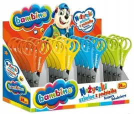 st-majewski-nozyczki-szkolne-bambino-z-podzialka-24-sztuki