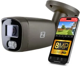 kamera-ip-tubowa-poe-8mpx-4k-ultra-hd-szara-30m-ir-audio-ip67-metalowa