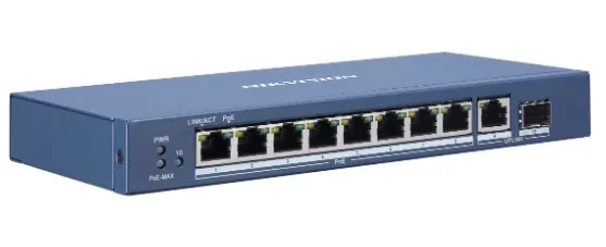 switch-hikvision-ds-3e0106p-e-m-6-portow-szary-stan-nowy