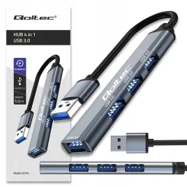 qoltec-hub-adapter-rozdzielacz-usb-c-3-0-4w1-4x-usb-3-0-5gb-s-szybki
