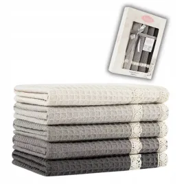 komplet-5-sciereczki-waflowe-kuchenne-40x60-zestaw-bawelna-gipiura-v3