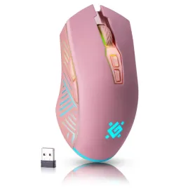 myszka-bezprzewodowa-gamingowa-mysz-graczy-rozowa-ciche-klikanie-led