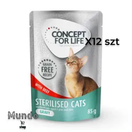mokra-karma-dla-koty-sterylizowany-concept-for-life-smak-wolowiny-85g-12szt