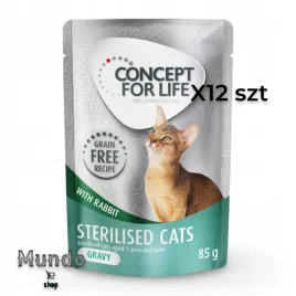 mokra-karma-dla-koty-sterylizowany-concept-for-life-smak-krolik-85g-12-szt
