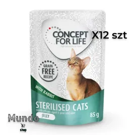 mokra-karma-dla-koty-sterylizowany-concept-for-life-smak-krolik-85-g-12-szt