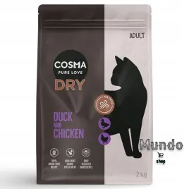 sucha-bezzbozowa-karma-dla-kota-cosma-dry-kaczka-i-kurczak-2-kg