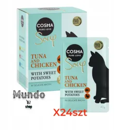 cosma-soup-dla-kota-smak-tunczyk-z-kurczaka-i-batatami-40-g-24-szt