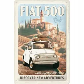 tablica-szyld-fiat-500-szyld-plakat-blacha-metal-20x30