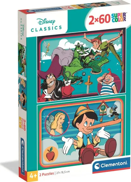 puzzle-2x60-super-kolor-disney-classic-stan-opakowania-oryginalne