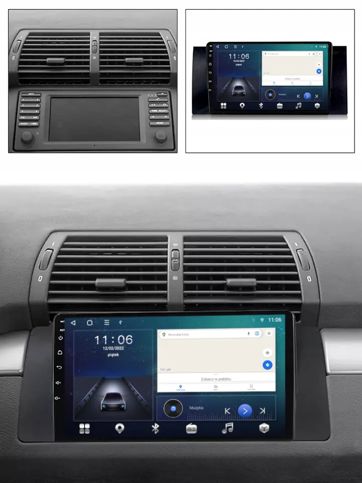 radio-gps-android-bt-bmw-x5-e53-2000-2006-64gb-sim-stan-nowy