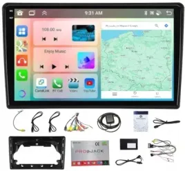 radio-nawigacja-gps-android-ford-transit-custom-2020-2024-carplay-4-64gb