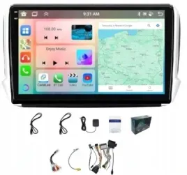 radio-nawigacja-gps-android-peugeot-208-2008-carplay-4-64gb