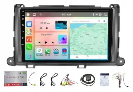 radio-nawigacja-carplay-toyota-sienna-2010-2014-wifi-android-6gb-128gb