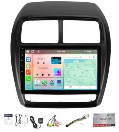 radio-nawigacja-carplay-mitsubishi-asx-2016-2022-wifi-android-6gb-128gb