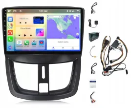 radio-nawigacja-android-peugeot-207-2006-12-carplay-6gb-128gb