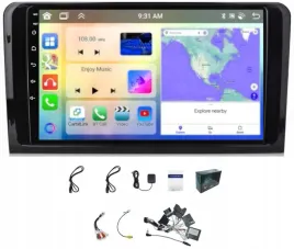 radio-nawigacja-android-mercedes-ml-w164-carplay-6gb-128gb
