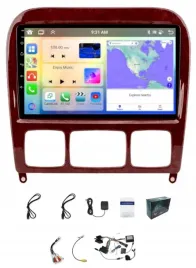 radio-nawigacja-android-mercedes-w220-1998-2005-carplay-6gb-128gb