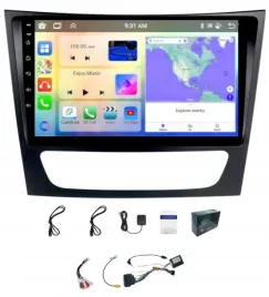 radio-nawigacja-android-mercedes-w211-2002-10-carplay-6gb-128gb