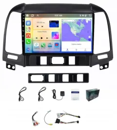 radio-nawigacja-android-hyundai-santa-fe-2006-2012-carplay-6gb-128gb