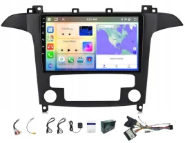 radio-nawigacja-android-ford-smax-galaxy-gps-carplay-6gb-128gb