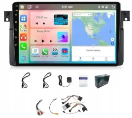 radio-nawigacja-android-bmw-e46-1998-2005-carplay-6gb-128gb