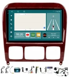 radio-nawigacja-mercedes-w220-1998-2005-carplay-android-auto-8-256gb-sim