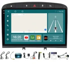 radio-nawigacja-peugeot-308-408-carplay-android-auto-8-256gb-sim