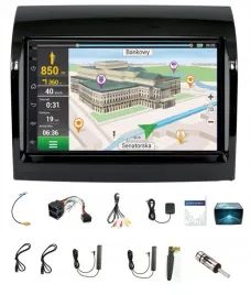 radio-nawigacja-gps-peugeot-boxer-2011-2022-carplay-wifi-8-256gb-modem-sim