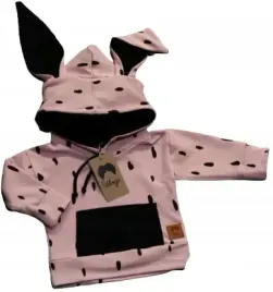 bluza-krolik-plamki-z-kieszonka-rozmiar-68