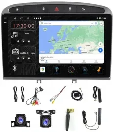 radio-nawigacja-carplay-android-bt-peugeot-308-408-wifi-6gb-128gb-sim